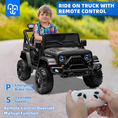 12V Kids Electric Ride on Truck Car Remote Control