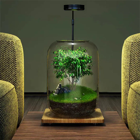 Micro Landscape Green Oasis Glass Vase⁠