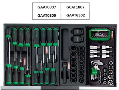 TOPTUL GCAJ305H – 305-Piece Professional Tool Trolley