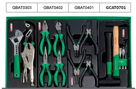 TOPTUL GCAJ305H – 305-Piece Professional Tool Trolley